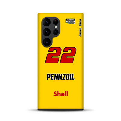 Nascar Joey Logano Champion 2024 Livery - Individuelle Premium Hülle für Samsung