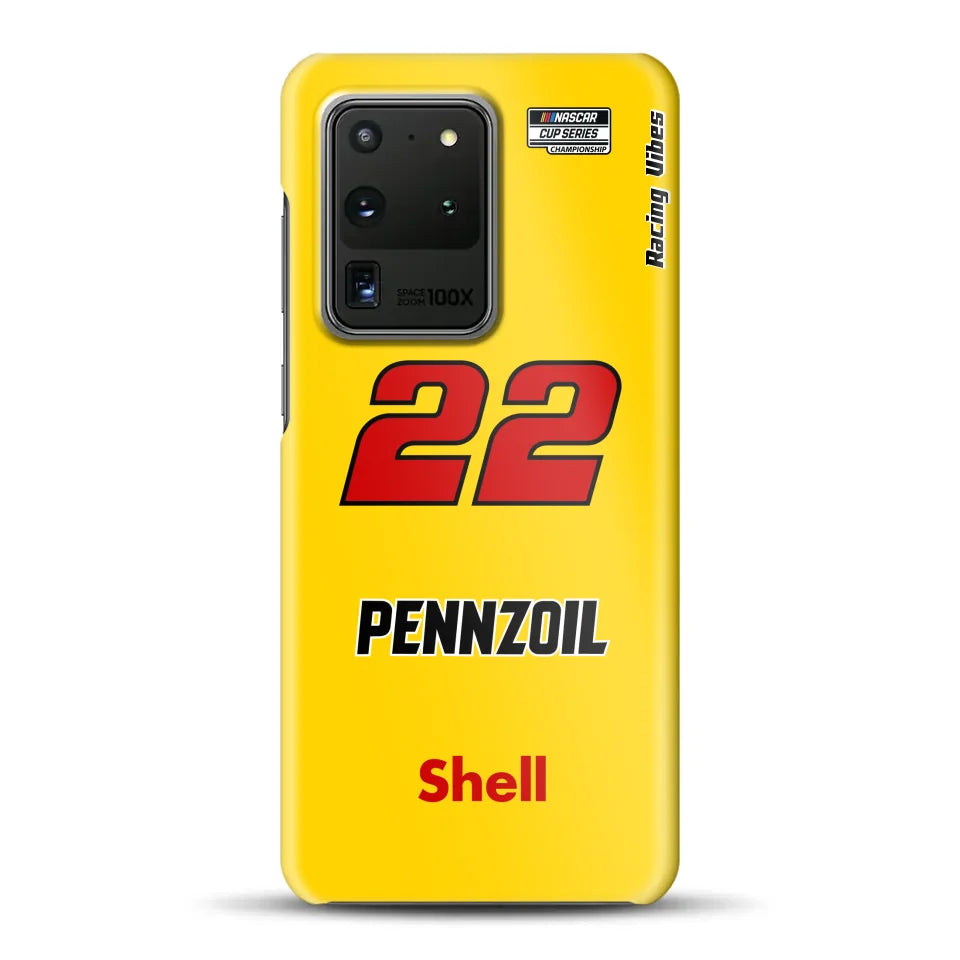 Nascar Joey Logano Champion 2024 Livery - Customized Hardcase Cover for Samsung