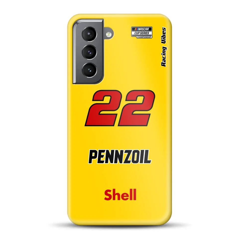 Nascar Joey Logano Champion 2024 Livery - Customized Hardcase Cover for Samsung