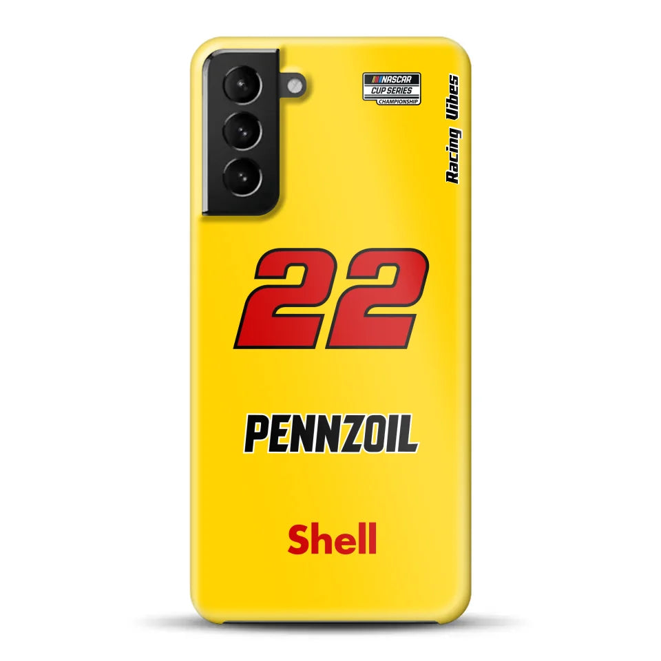 Nascar Joey Logano Champion 2024 Livery - Customized Hardcase Cover for Samsung