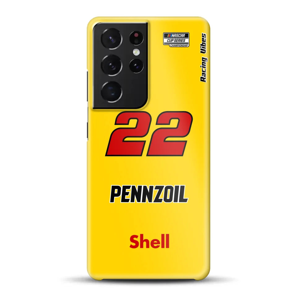 Nascar Joey Logano Champion 2024 Livery - Individuelle Hardcase Hülle für Samsung