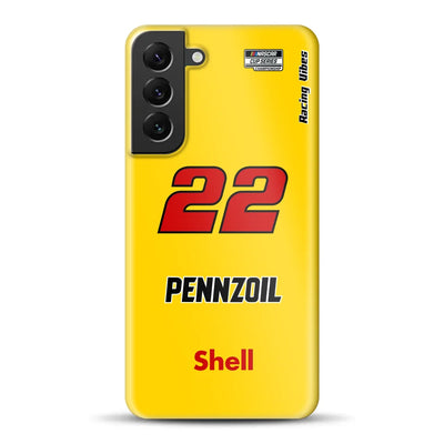 Nascar Joey Logano Champion 2024 Livery - Individuelle Hardcase Hülle für Samsung