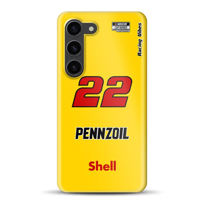 Nascar Joey Logano Champion 2024 Livery - Individuelle Hardcase Hülle für Samsung