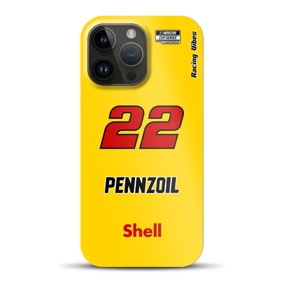 Nascar Joey Logano Champion 2024 Livery -  Hard case for iPhone
