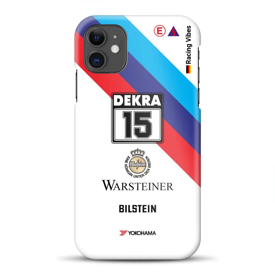 M3 E30 #15 DTM Champion 1989 Livery - Customized Hardcase for iPhone