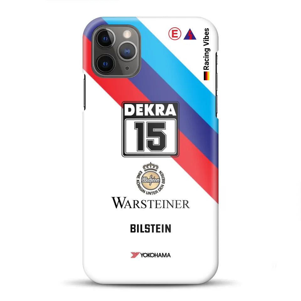 M3 E30 #15 DTM Champion 1989 Livery - Customized Hardcase for iPhone