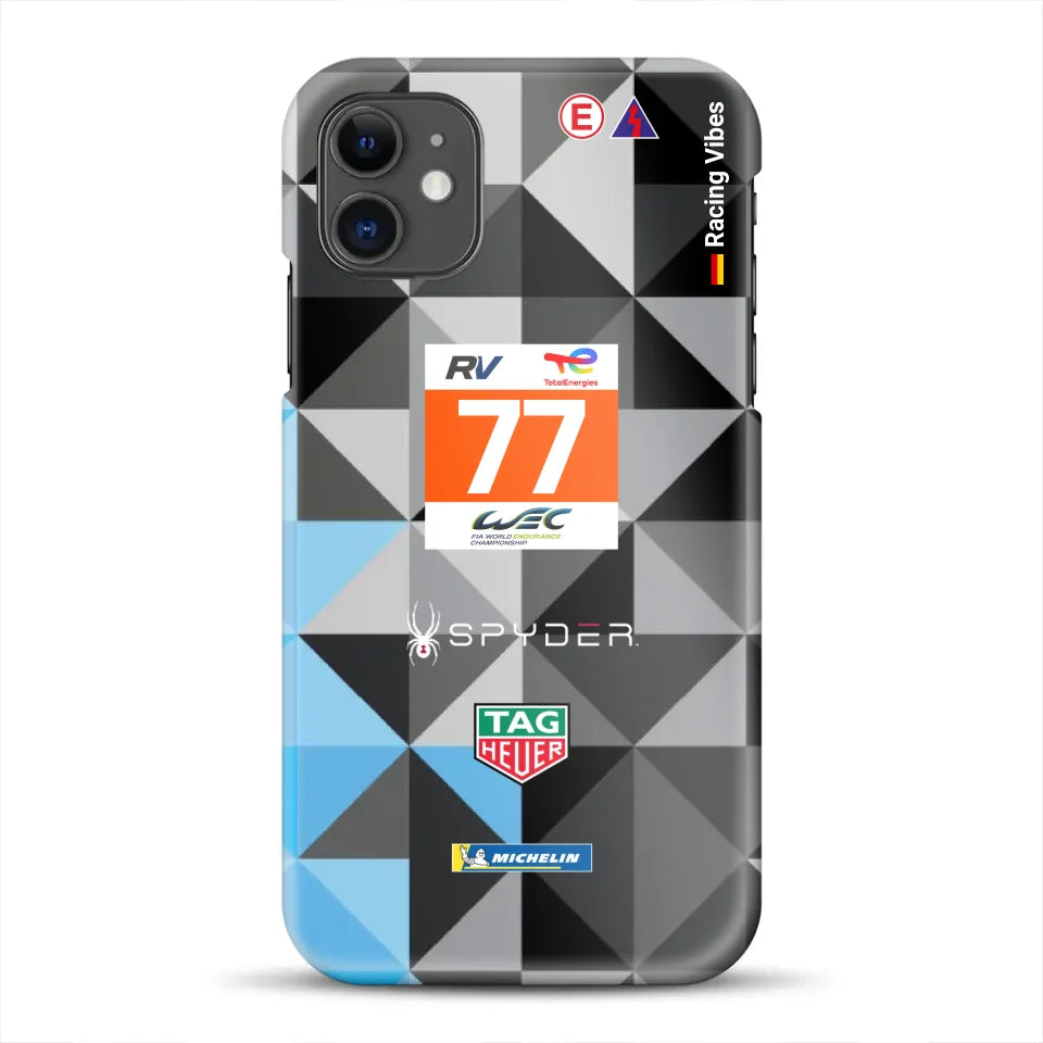 911 RSR Dempsey Proton 24h 2022 Livery - Customized Hardcase for iPhone