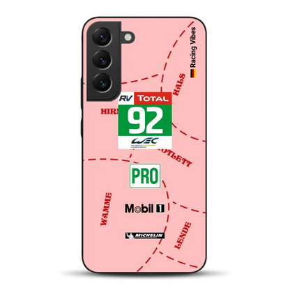 Pink Pig Porsche RSR Livery - Individuelle Handyhülle für Samsung