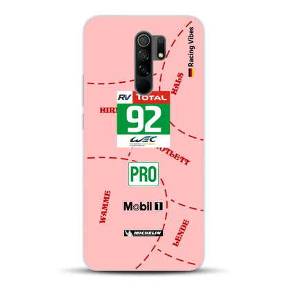Pink Pig Porsche RSR Livery - Custodia per cellulare personalizzata per Xiaomi