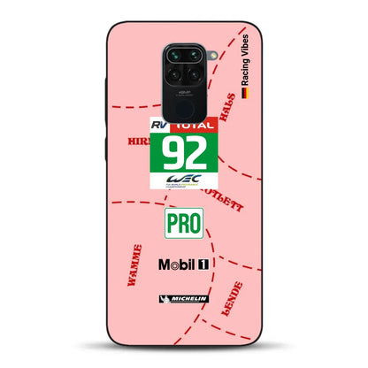 Pink Pig Porsche RSR Livery - Custodia per cellulare personalizzata per Xiaomi