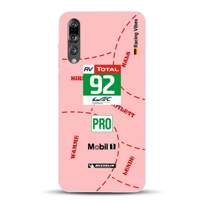 Pink Pig Porsche RSR Livery - Individuelle Handyhülle für Huawei