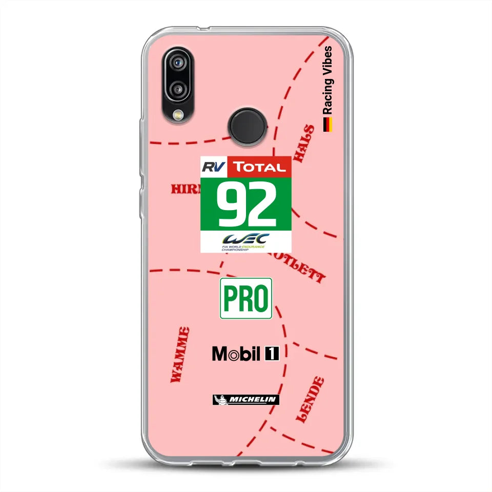 Pink Pig Porsche RSR Livery - Individuelle Handyhülle für Huawei