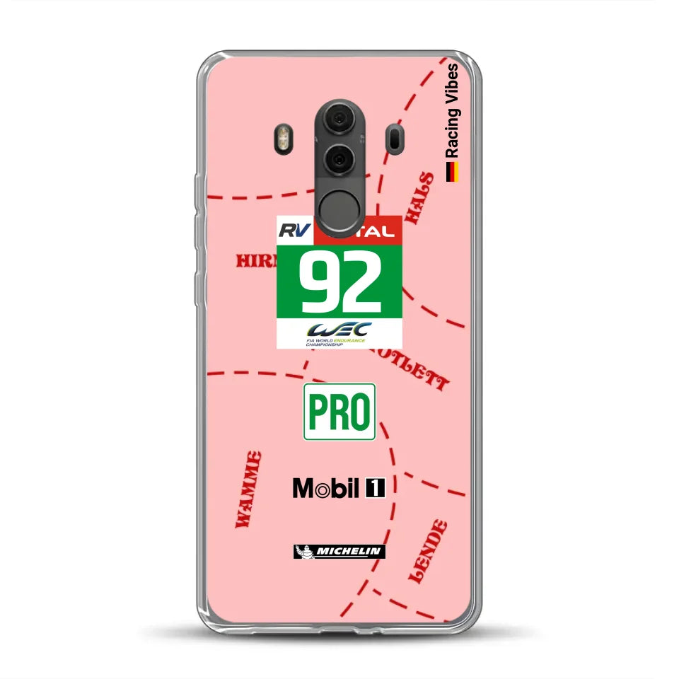 Pink Pig Porsche RSR Livery - Individuelle Handyhülle für Huawei