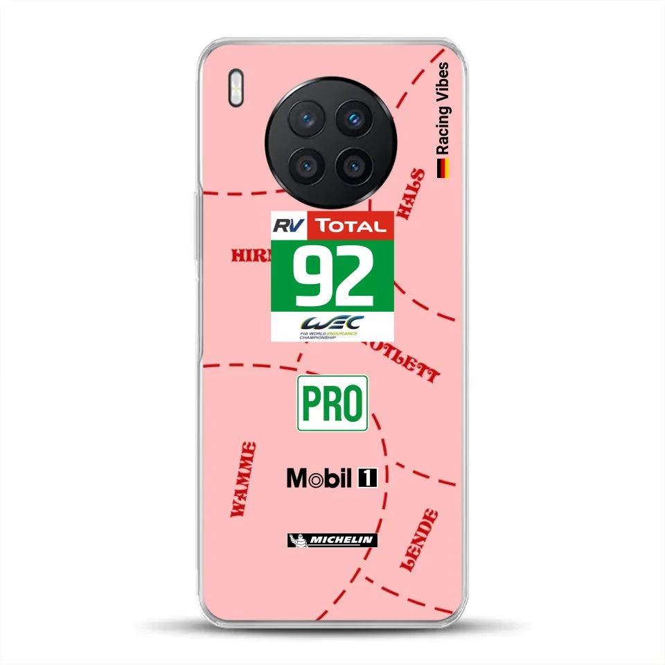 Pink Pig Porsche RSR Livery - Individuelle Handyhülle für Huawei