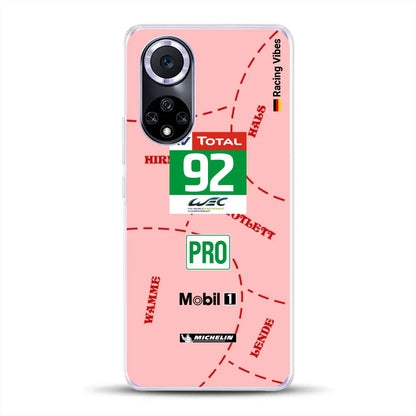 Pink Pig Porsche RSR Livery - Individuelle Handyhülle für Huawei