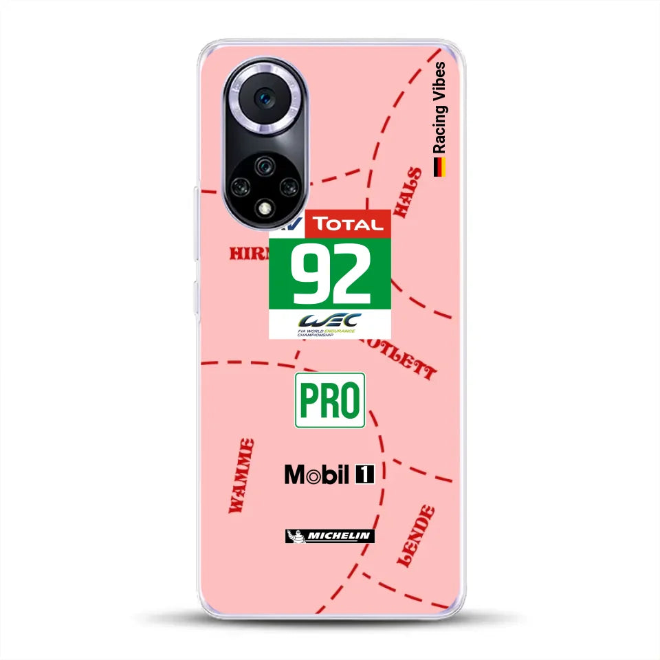 Pink Pig Porsche RSR Livery - Individuelle Handyhülle für Huawei