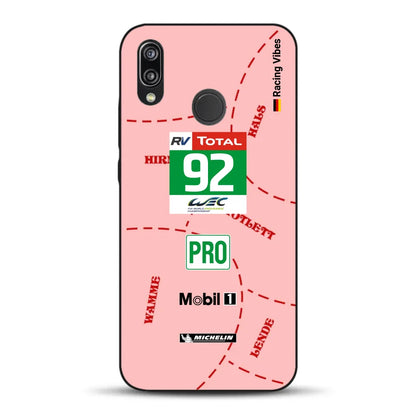 Pink Pig Porsche RSR Livery - Individuelle Handyhülle für Huawei