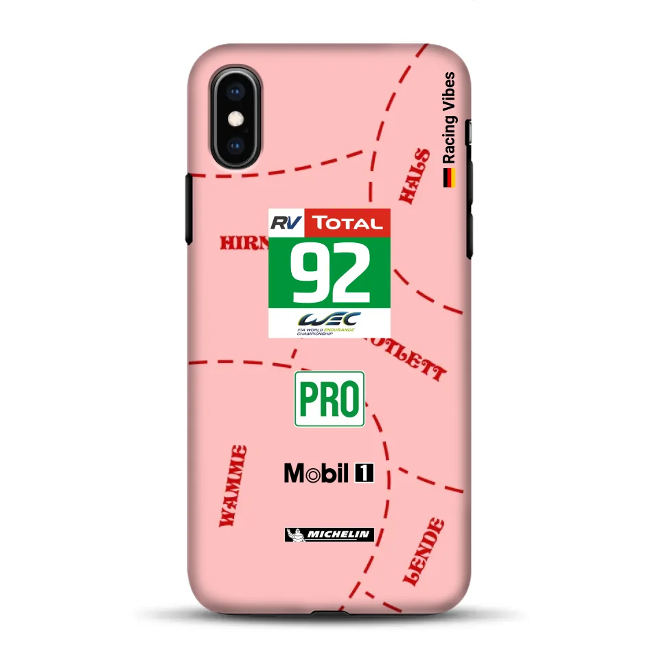 Pink Pig Porsche RSR Livery - Customized Premium Case for iPhone