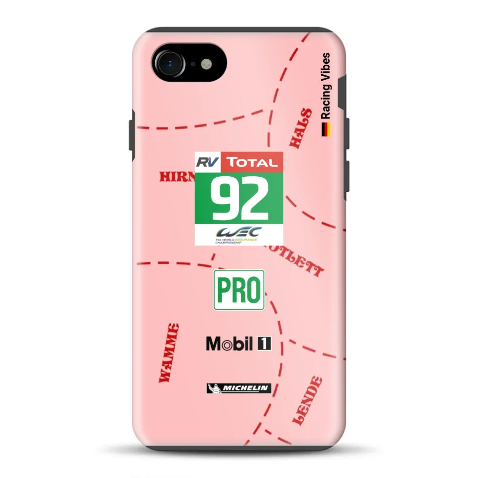 Pink Pig Porsche RSR Livery - Customized Premium Case for iPhone