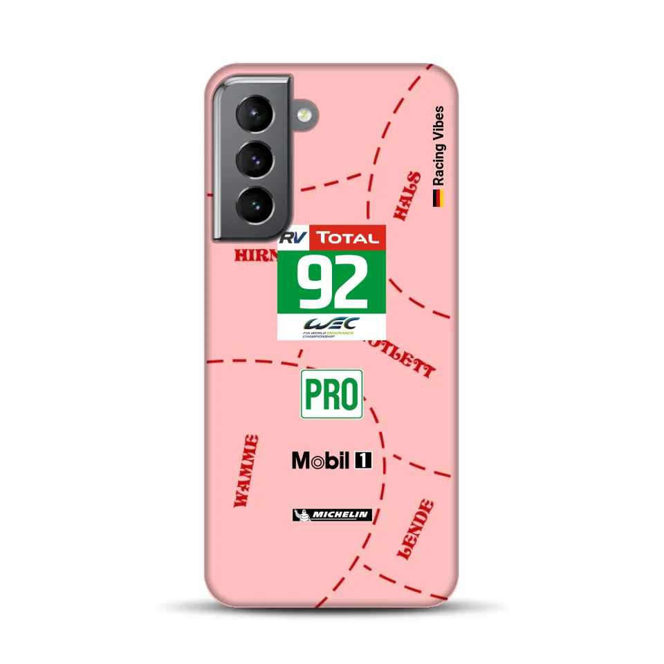 Pink Pig Porsche RSR Livery - Customized premium case for Samsung