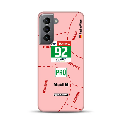 Pink Pig Porsche RSR Livery – Personnalisé Premium Case pour Samsung