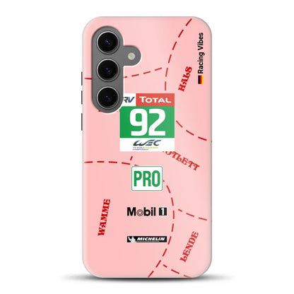 Pink Pig Porsche RSR Livery – Personnalisé Premium Case pour Samsung