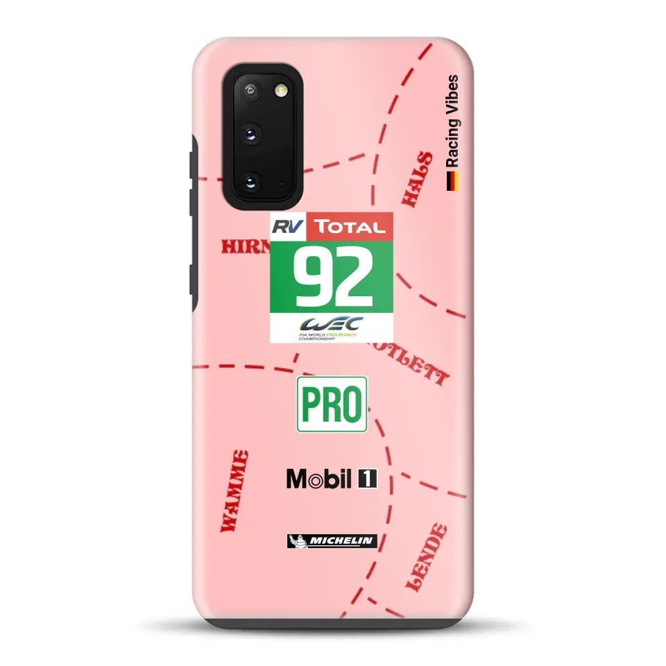 Pink Pig Porsche RSR Livery - Customized premium case for Samsung