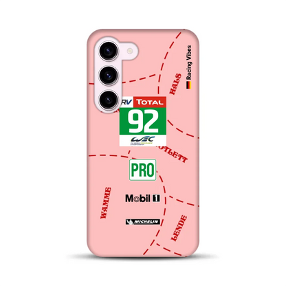 Pink Pig Porsche RSR Livery – Personnalisé Premium Case pour Samsung