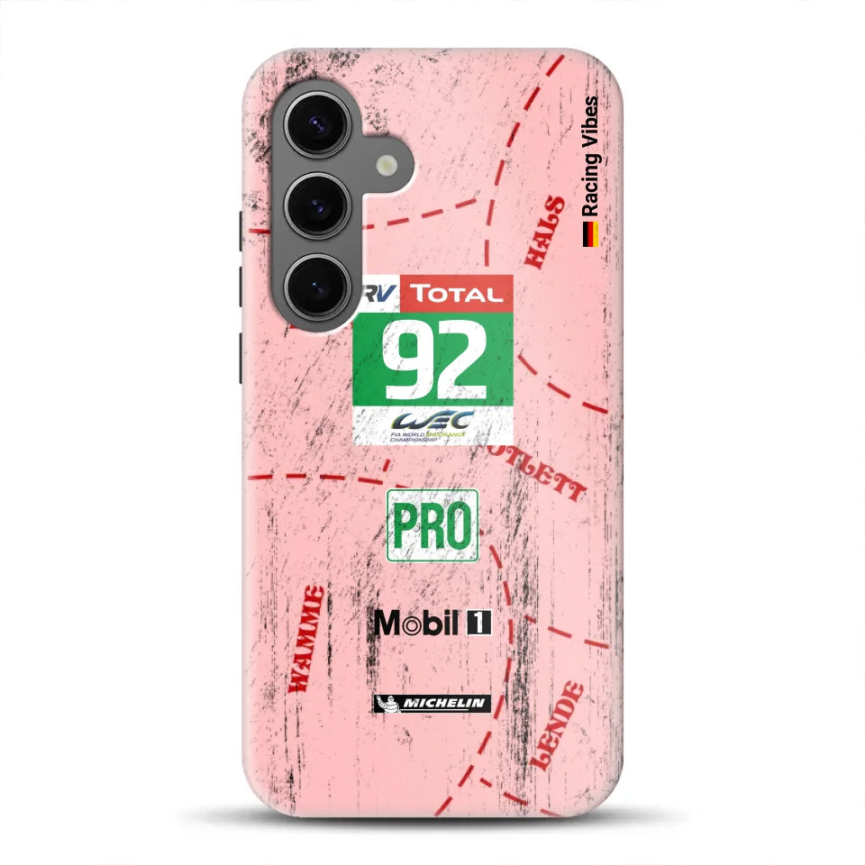 Pink Pig Porsche RSR Livery - Customized premium case for Samsung