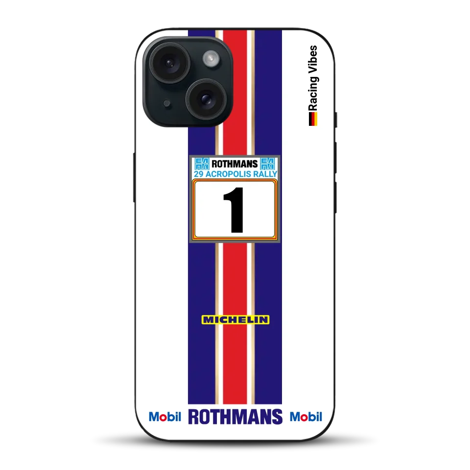 Ascona 400 Walter Röhrl Rally Champion 1982 Livery - Custodia per cellulare personalizzata per iPhone