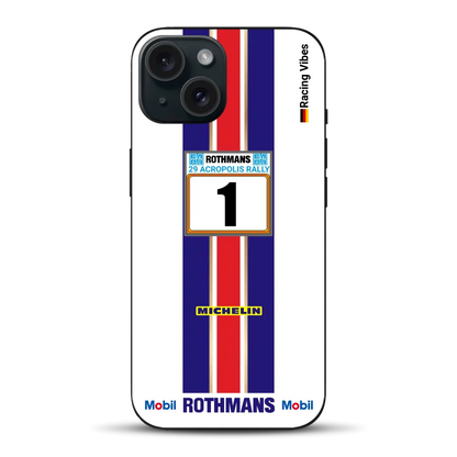 Ascona 400 Walter Röhrl Rally Champion 1982 Livery - Personnalisé coque pour iPhone