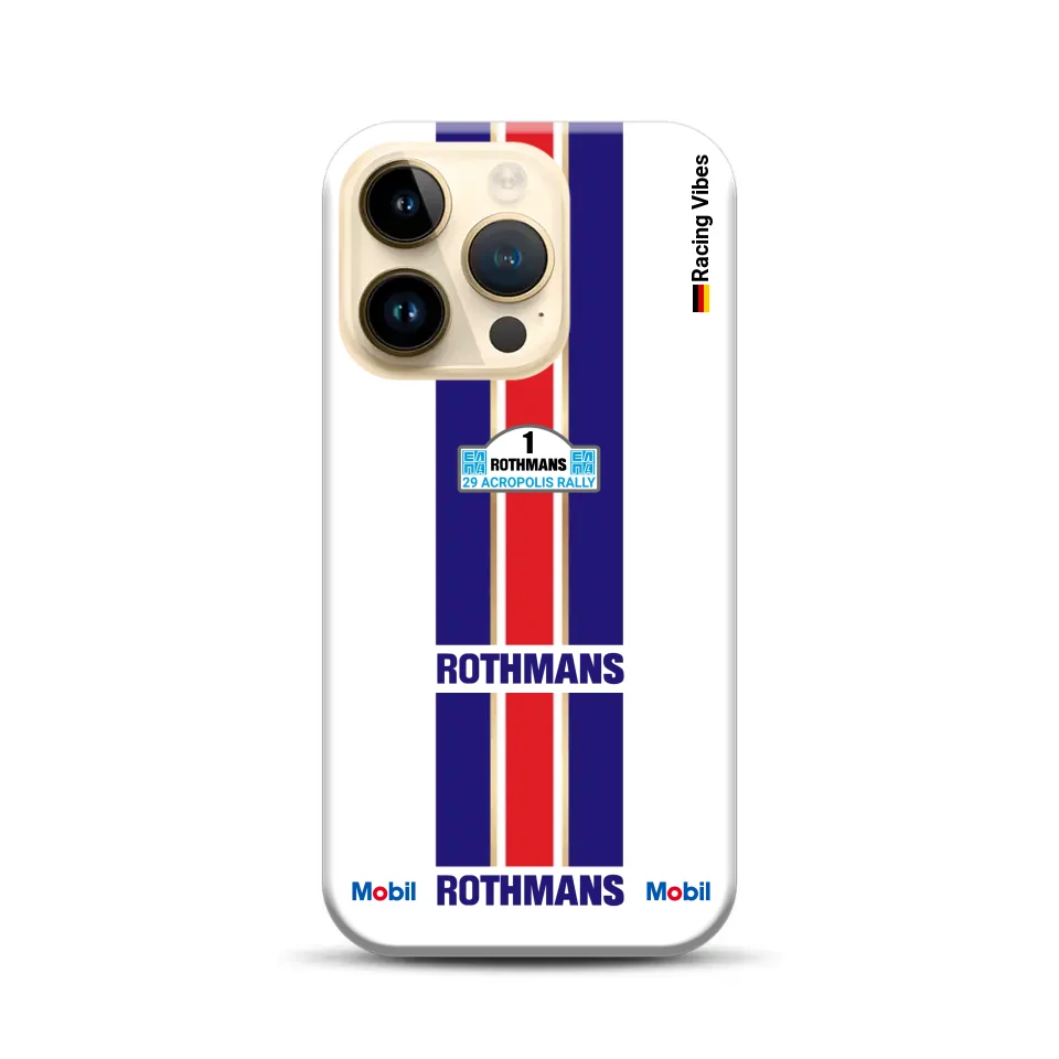 Ascona 400 Walter Röhrl Rally Champion 1982 Livery - Customized Premium Case for iPhone