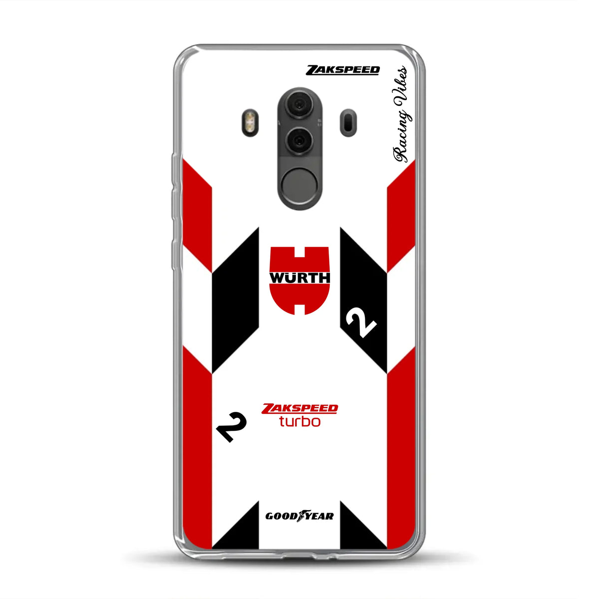 Ford Capri Turbo Gruppe 5 DRM 1980 & 1981 Klaus Ludwig Champion Livery - Custodia per cellulare personalizzata per Huawei