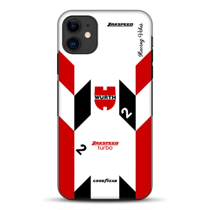 Ford Capri Turbo Gruppe 5 DRM 1980 & 1981 Klaus Ludwig Champion Livery – Personnalisé Premium Case pour iPhone