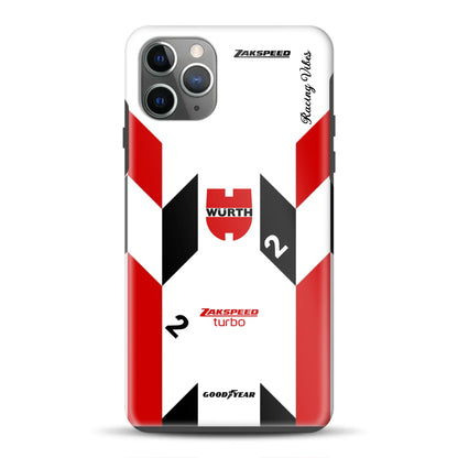 Ford Capri Turbo Gruppe 5 DRM 1980 & 1981 Klaus Ludwig Champion Livery – Personnalisé Premium Case pour iPhone