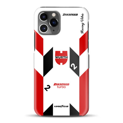 Ford Capri Turbo Gruppe 5 DRM 1980 & 1981 Klaus Ludwig Champion Livery -  Hard case for iPhone