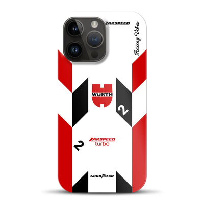 Ford Capri Turbo Gruppe 5 DRM 1980 & 1981 Klaus Ludwig Champion Livery -  Hard case for iPhone