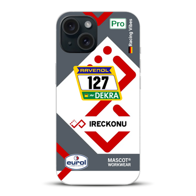 911 GT3 Ireckonu Tom Coronel NLS Livery - Individuelle Handyhülle für iPhone
