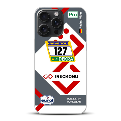 911 GT3 Ireckonu Tom Coronel NLS Livery - Individuelle Handyhülle für iPhone
