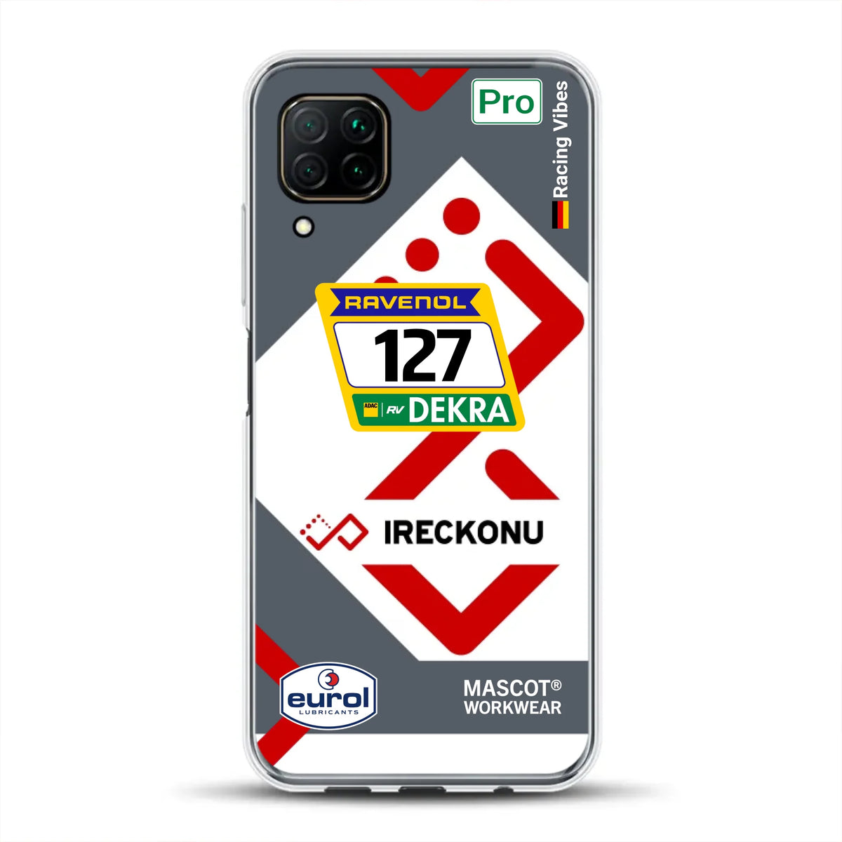 911 GT3 Ireckonu Tom Coronel NLS Livery - Custodia per cellulare personalizzata per Huawei