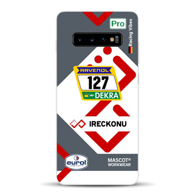 911 GT3 Ireckonu Tom Coronel NLS Livery - Custodia per cellulare personalizzata per Samsung