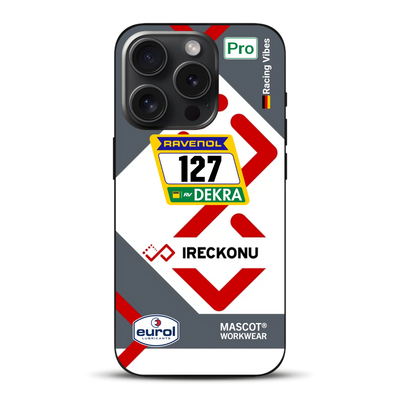 911 GT3 Ireckonu Tom Coronel NLS Livery - Individuelle Handyhülle für iPhone