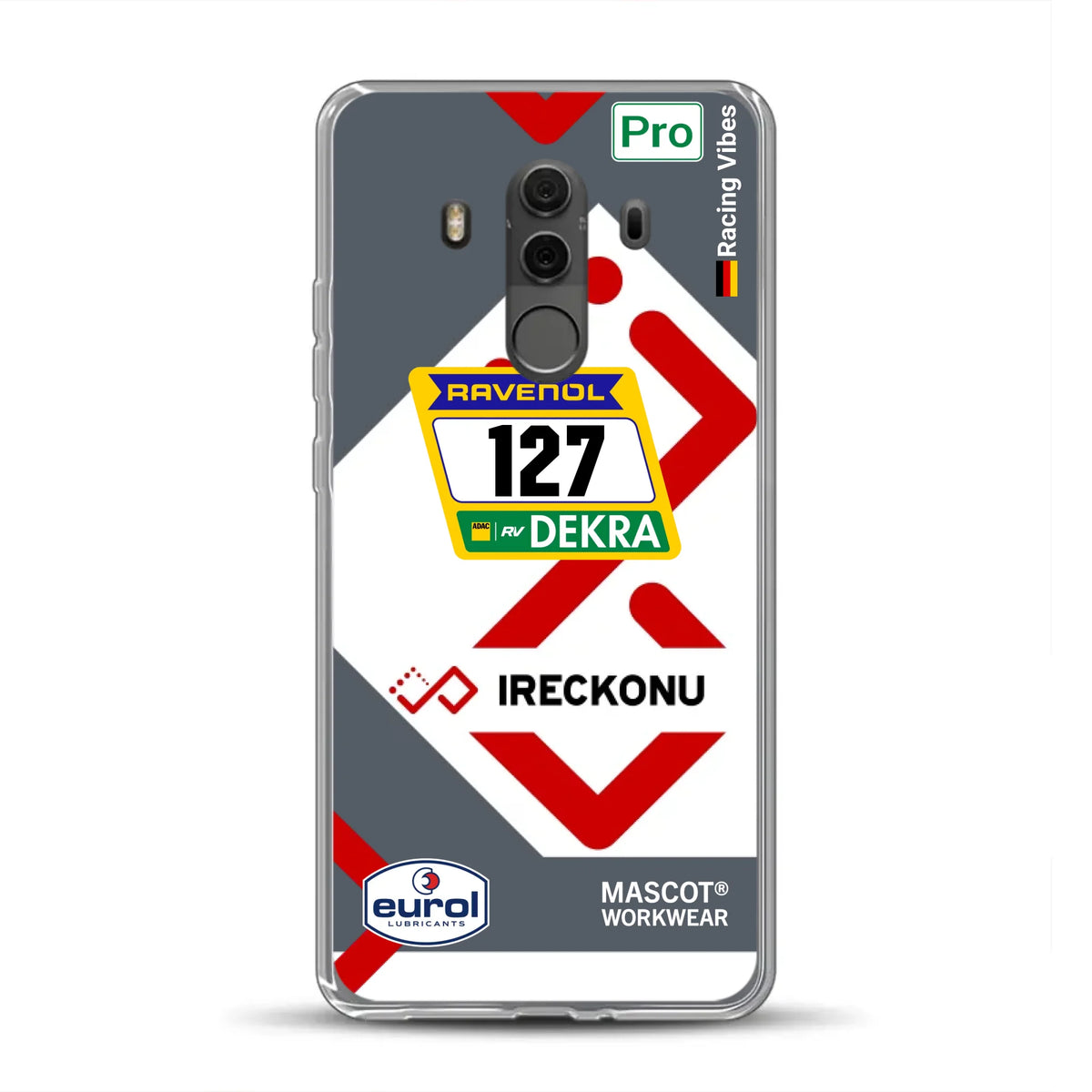 911 GT3 Ireckonu Tom Coronel NLS Livery - Custodia per cellulare personalizzata per Huawei