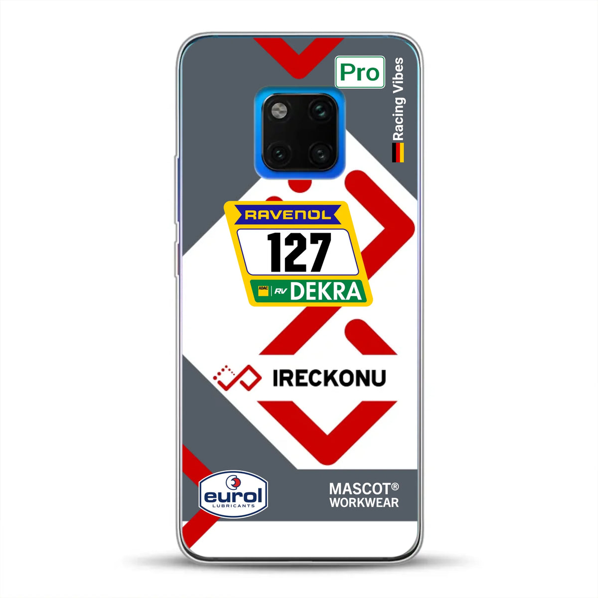 911 GT3 Ireckonu Tom Coronel NLS Livery - Custodia per cellulare personalizzata per Huawei