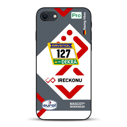 911 GT3 Ireckonu Tom Coronel NLS Livery - Individuelle Handyhülle für iPhone