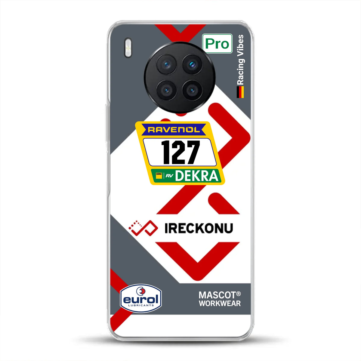 911 GT3 Ireckonu Tom Coronel NLS Livery - Custodia per cellulare personalizzata per Huawei