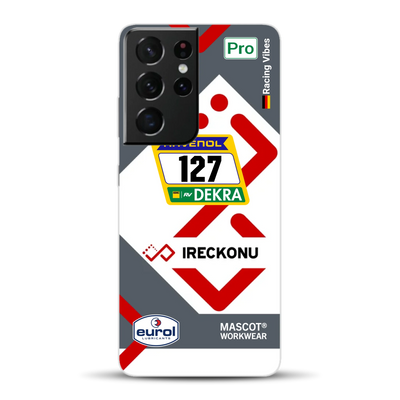 911 GT3 Ireckonu Tom Coronel NLS Livery - Custodia per cellulare personalizzata per Samsung