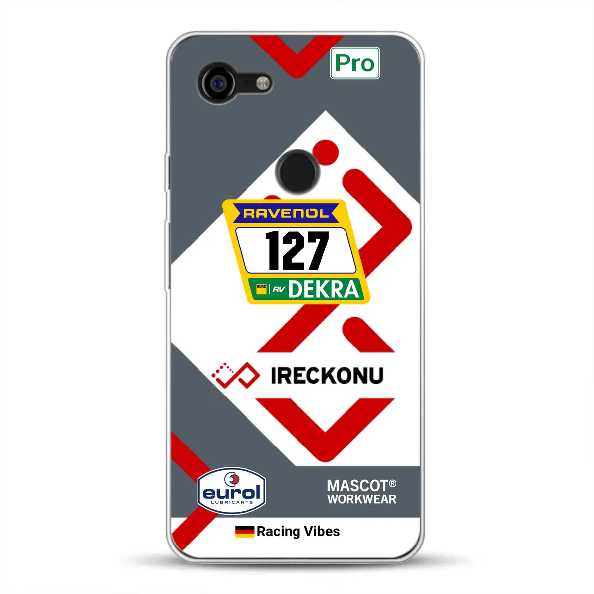 911 GT3 Ireckonu Tom Coronel NLS Livery - Custom phone case for Google