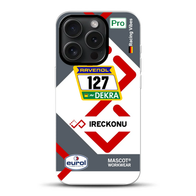 911 GT3 Ireckonu Tom Coronel NLS Livery - Custom phone case for iPhone
