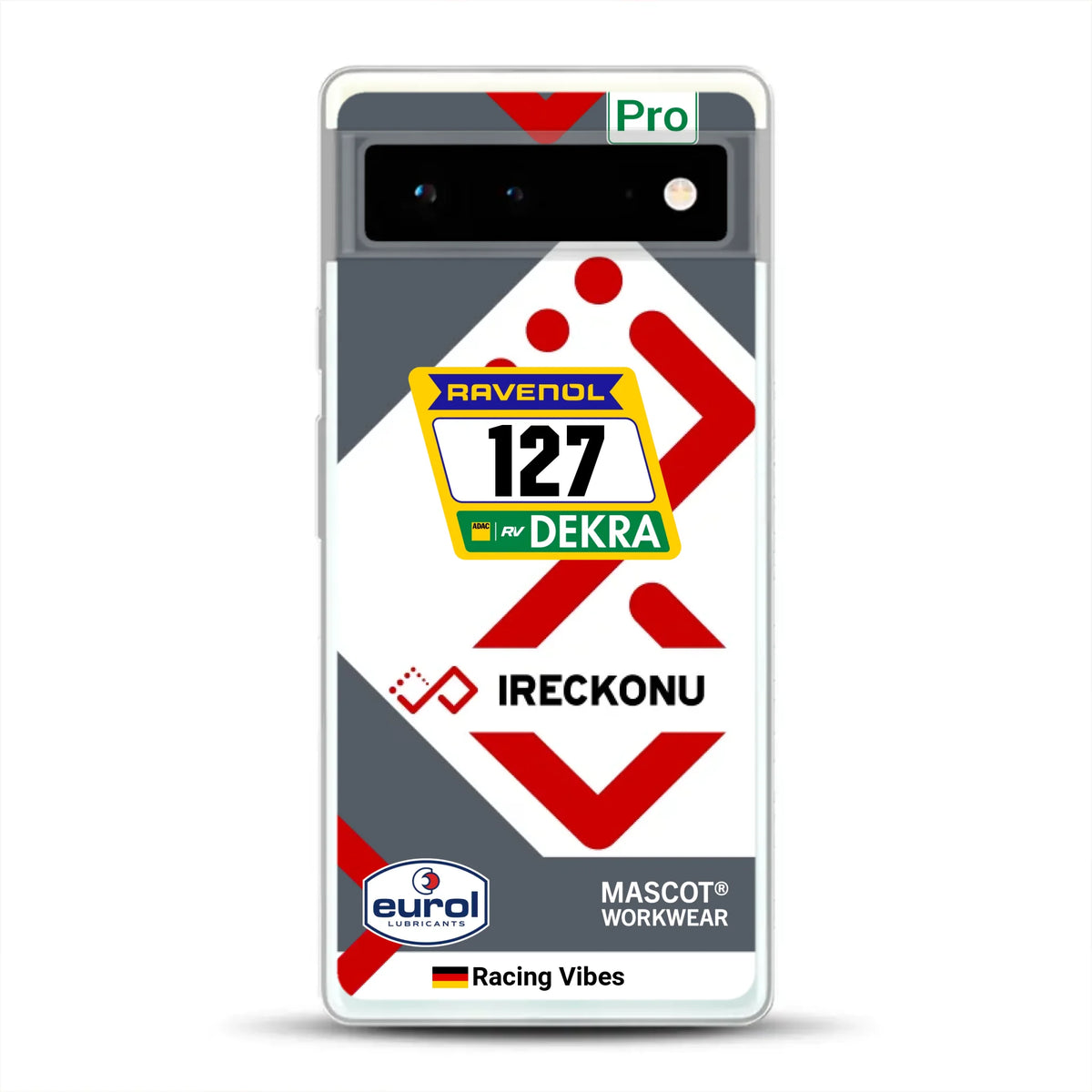 911 GT3 Ireckonu Tom Coronel NLS Livery - Custom phone case for Google